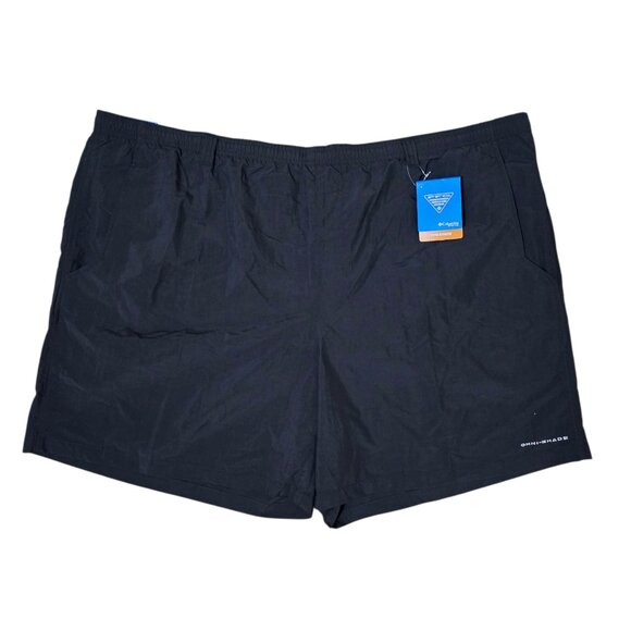 Columbia PFG Backcast IV Water Shorts Lined Omni-Shade Mens 4X Black Pockets - Picture 1 of 14